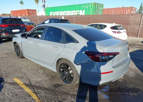 2025 Honda Civic Hybrid Sport/Sport Touring from USA, damaged, VIN 2HGFE4F8XSH307496